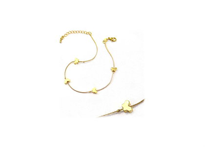 Gold Plated | Charm Anklets